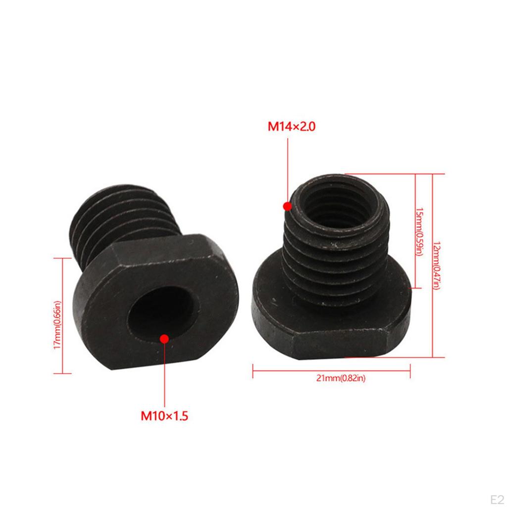 Angle Grinder Adapter Screw Connecting Attachment, Professional, Black