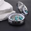 Retro Saint Benedict Jewelry Box Round Jewelry Storage Box  Accessories Storage