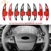 2Pcs ABS Shift Paddle For Ford Focus Escape Kuga 2016-2020 EVOS 2022 Steering Wheel Shifter Gear Extension Interior Accessories