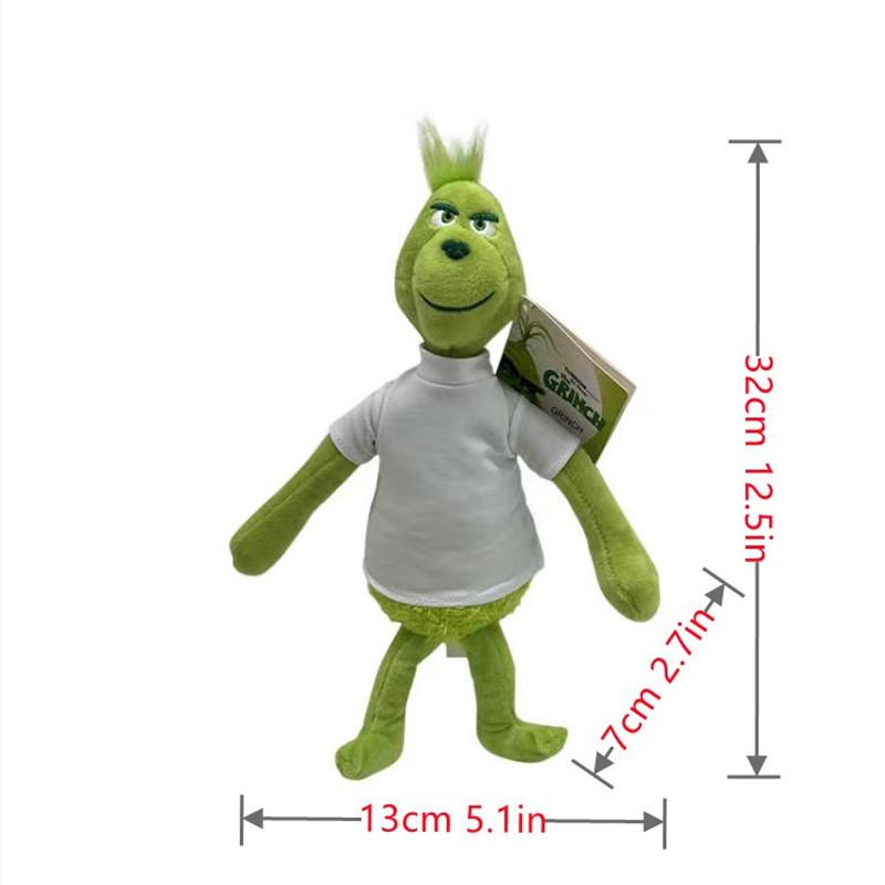 Grinch Plush Toy Grinch Green Monster Grinch Cartoon Cartoon Doll