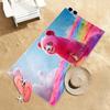 Bear Cute Cartoon Sand-Proof Beach Towel - Quick-Dry Microfiber, Super Absorbent For Travel, Pool, Surf, Camping