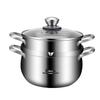 Behrens Penguin 24cm 3-Ply Stainless Steel Steamer Pot
