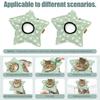 Adjustable Pet Protection Collar Star Shape Soft Elizabeth Cat Collar Floral Prevent Licking Dog Muzzle Collar