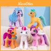 Plüschtier-Pony für Kinder mit PP-Baumwollfüllung, weiche Tierpuppe, Geschenk für Kinder