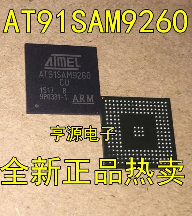 

AT91SAM9260 New and original AT91SAM9260B-CU Integrated circuit IC chips AT91SAM9260-CU Microcontroller chip 9260 чорний