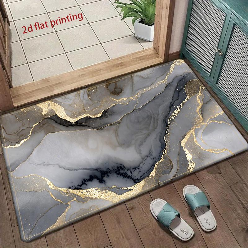 Marble Pattern Floor Mat Living Room Decoration Home Sofa Non-Slip Carpet Study Bedroom Tatami Children'S Soft Floor Mat
