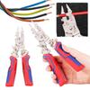 13-in-1 Foldable Wire Stripping Tool with Voltage Tester Wire Repair Tool Pliers Cable Scissors for Cutting and Pulling Wires