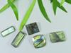 8X19-16X16MM Naturalny Labradoryt Szachownica Szlifowany Ośmiokąt Kamień Szlachetny 5 Szt. Partia LM-1201