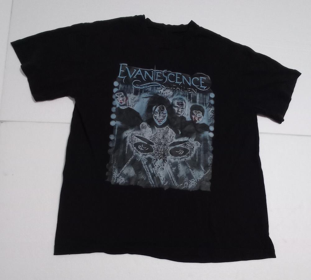 Evanescence Band Gift For Friends Black T-shirt Cotton S5XL L