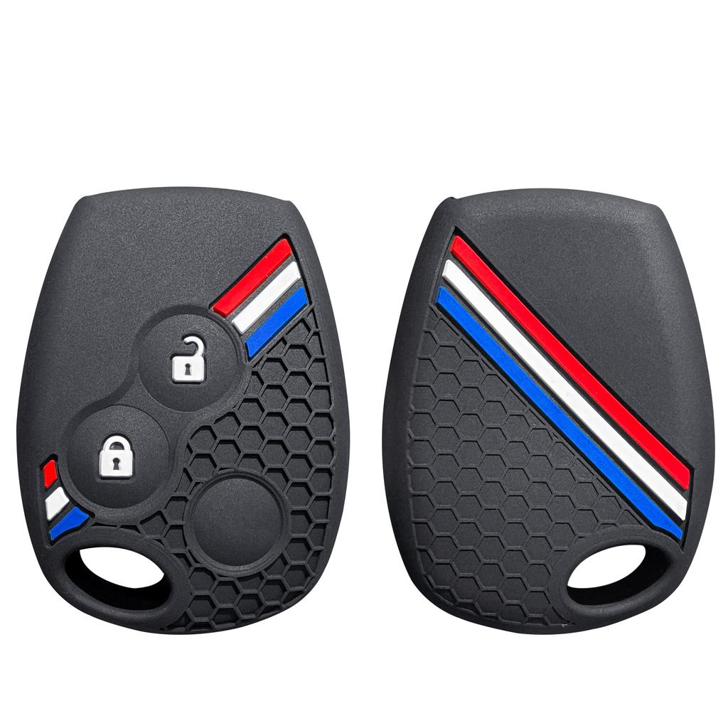 silicone key cover holder key case for Renault Clio 3 Logan 2 Dacia Duster sandero stepway Lada Largus for Nissan Almera terrano