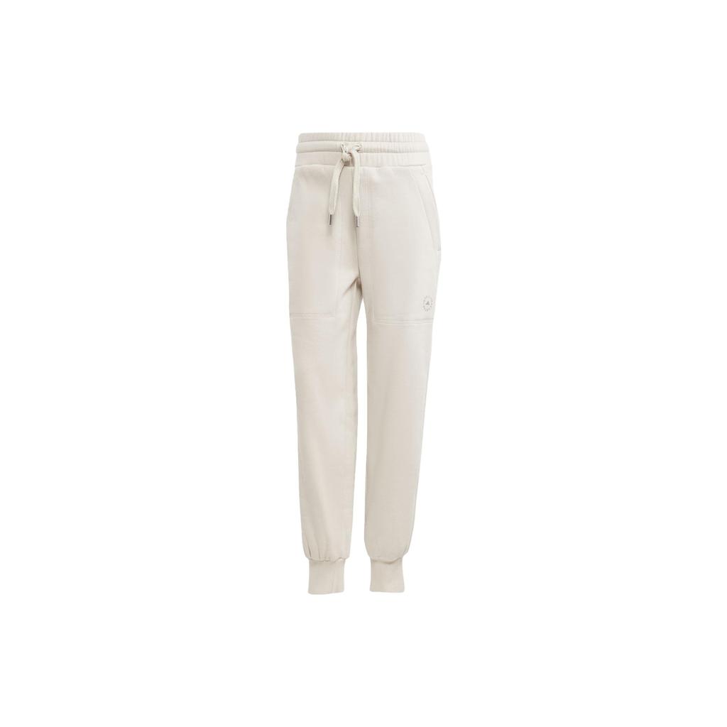 Adidas X Stella McCartney Co-Branded Logo Joggers Women Bottoms Off-White IQ2640