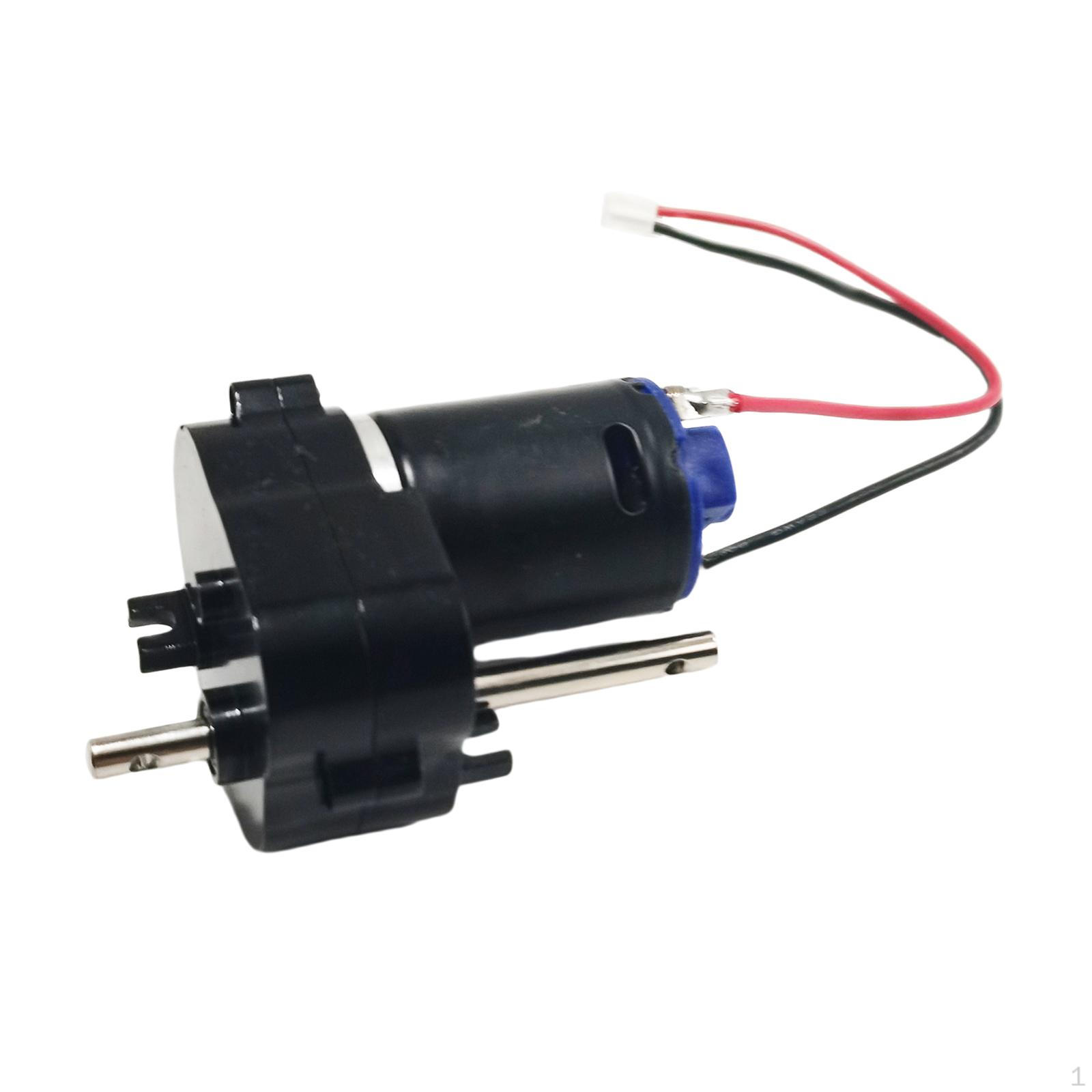 

370 Motor Gearbox Component for High Speed RC Cars MN99S чорний