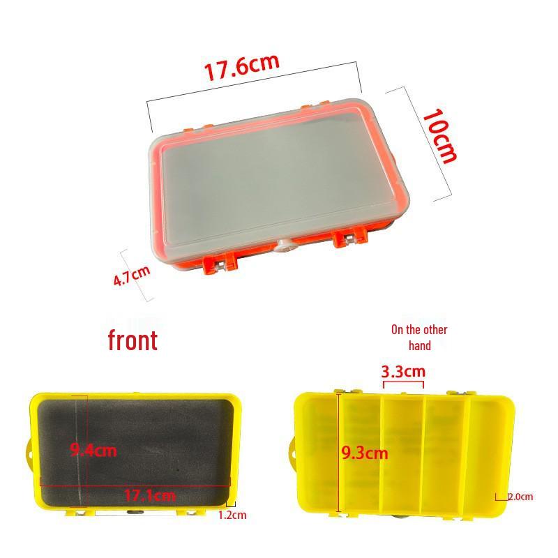 Double-Layer Fishing Lure Box - Tackle and Accessory Storage