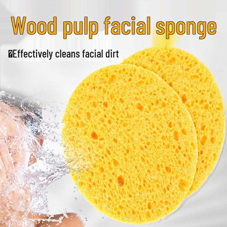 Natural Wood Pulp Fiber Facial Cleansing Wipes