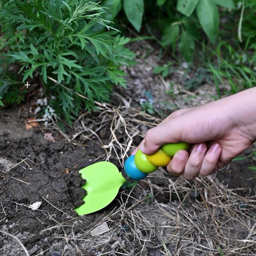 3 Pcs Garden Tool Set Children Gardening Toys Stainless Steel Garden Planting Tool Set for Children Kids Gift