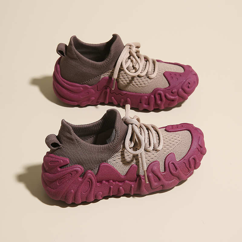 Mode Snörning Platå Låga Stövletter Damstövlar 44 Damskor Bot Sneakers Sport Rea Tenids Berömda Funky Sneachers Donna