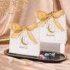3pcs Art Paper Decoration Ramadan Candy Box Home Eid Al Fitr DIY Packaging For Muslim Celebrations Festival Supplies
