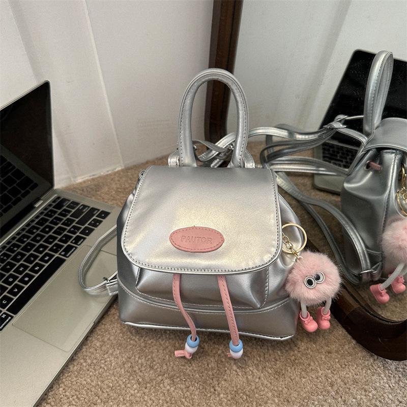 2025 Trendiger Damen-Retro-Denim-Bucket-Rucksack: Vielseitige Handtasche & Schultasche für Studenten