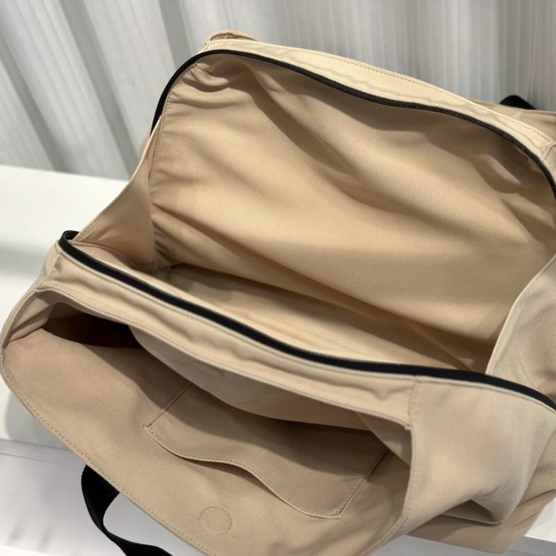Large Capacity Oxford Cloth Tote Bag Women Lightweight Travel Handbag Casual Shoulder With Zip