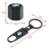 Car Tire Valve Cover With Keychain car Modified Accessories For BMW E60 E46 E39 E38 E90 E36 F30 E30 E31 E34 F10 F20 E87 E92 E91 E53 E70 X1 X5 X3 X6