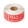 120Pieces Fragile Sticker Caution Labels 3x1Inch Adhesive Warning Sticker for Warehouse Shipping Industrial Packaging