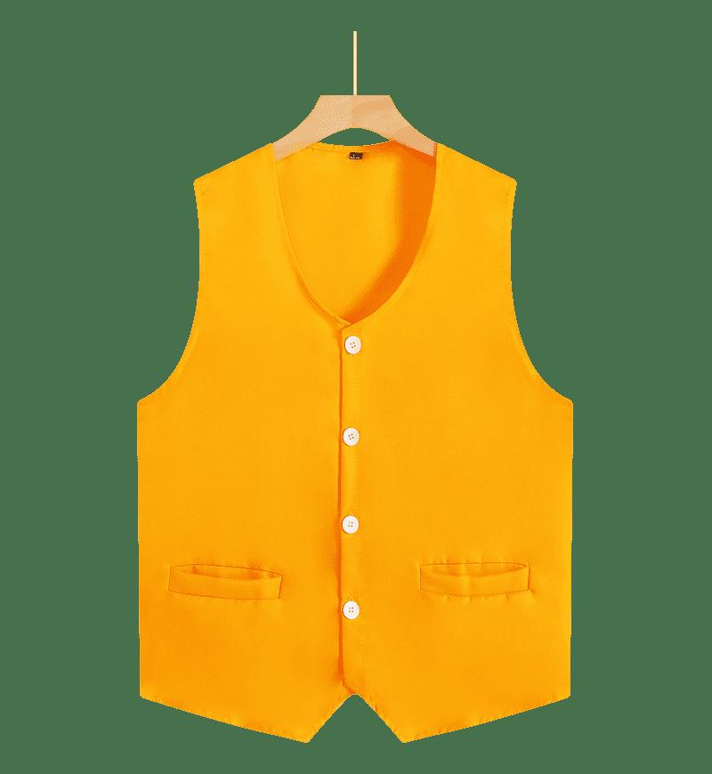 

Logo-Printed Volunteer Vest for Adults & Children Adult XXXL жёлтый/золотой