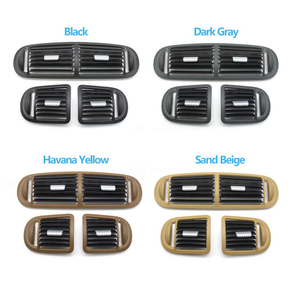 LHD RHD Car Front Dashboard Left Right Center Air Vent Grille AC Vent Oulet Cover Panel For Porsche Cayenne 955 9PA 2003-2009
