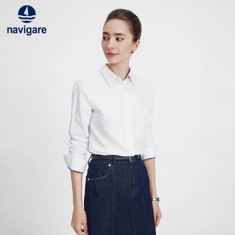 Navicare Women s Solid Long-Sleeve Shirt L