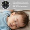 Plastic Luminous Wall Clock Silent Digital Clock Home Decoration Quartz Wall Clock  Office