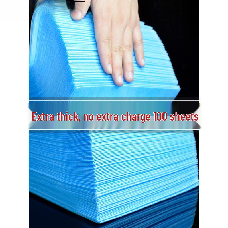 Waterproof Oilproof Disposable Bed Sheets with Hole - Non-Woven, Breathable, 100-Pack