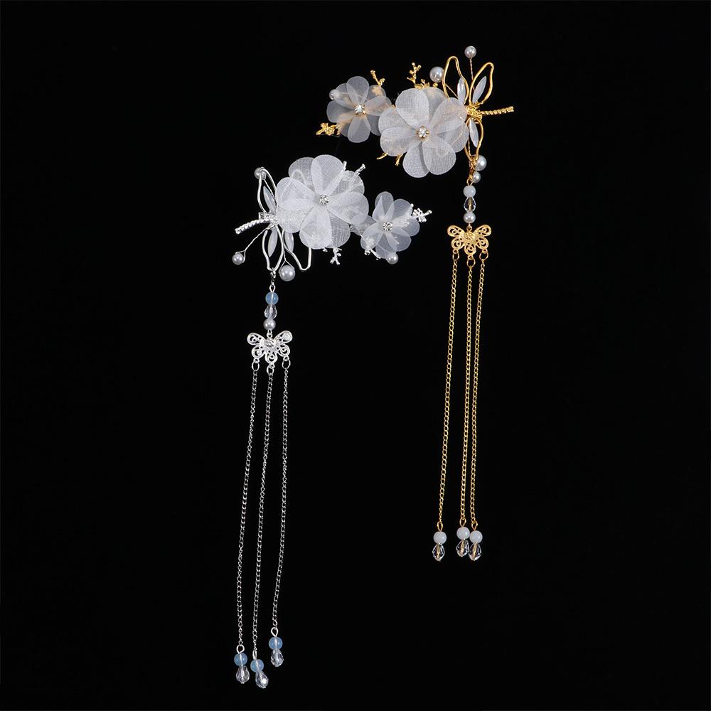 Long Tassel Butterfly Hairpin Fashion Accessories Hair Clip Jewelry Hair  Styling Accessories
