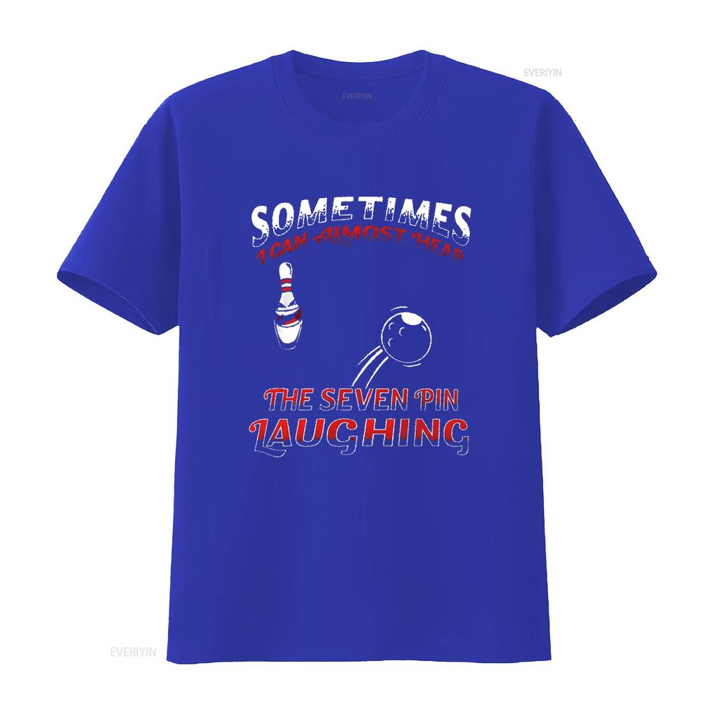 Mens Sometimes I Can Hear the 7 Pin Laughing  T Shirt Black X Large Vintage Washed Unisex Stylish Streetwear Breathable