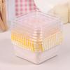10pcs Plastic Cake Mousse Dessert Cup Yogurt Food Container With Clear Lid Melaleuca Mousse Pastry Cake Box Packing Box