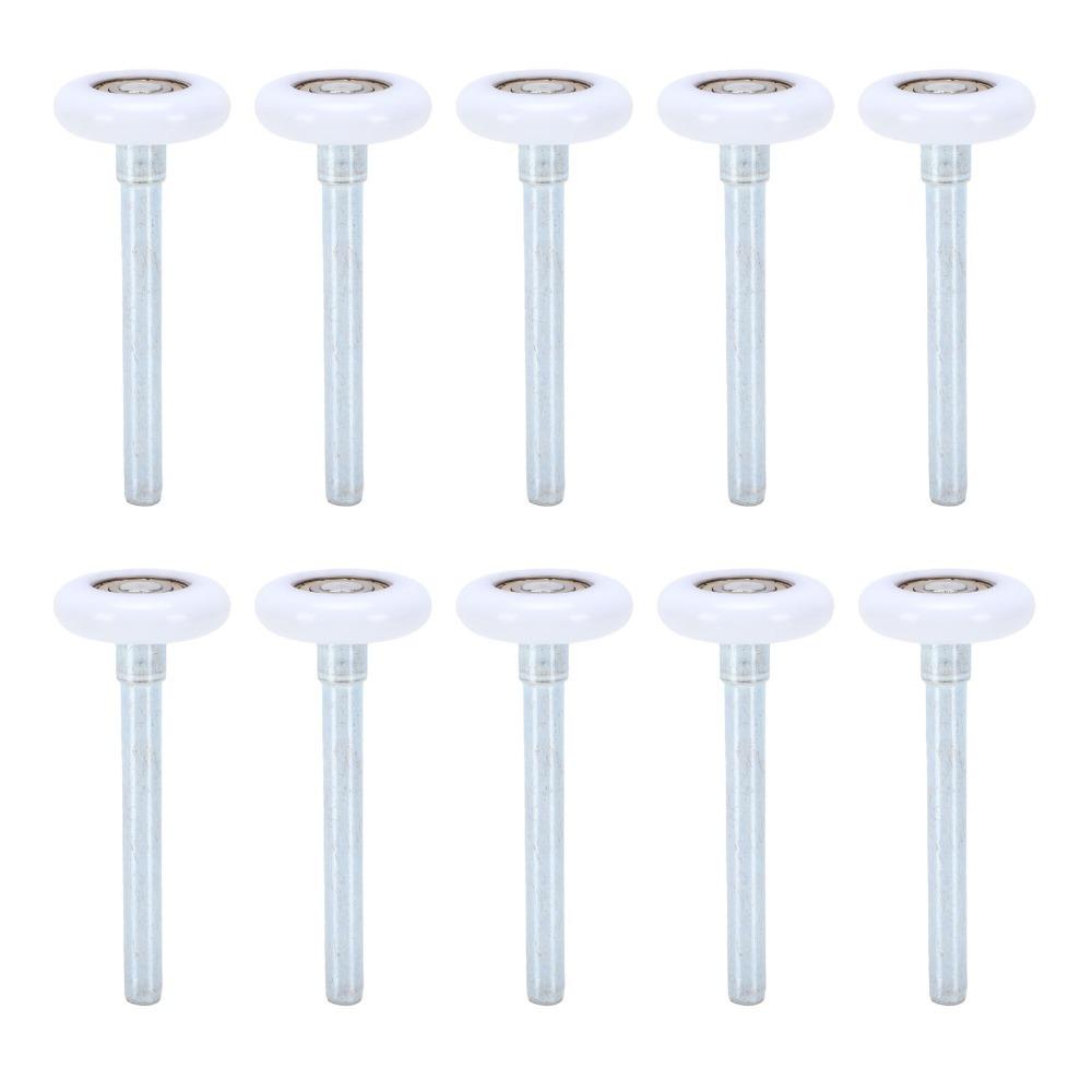 10 pcs set Stainless Steel Nylon Garage Door Wheels Garage Track Rollers For Garage Door System