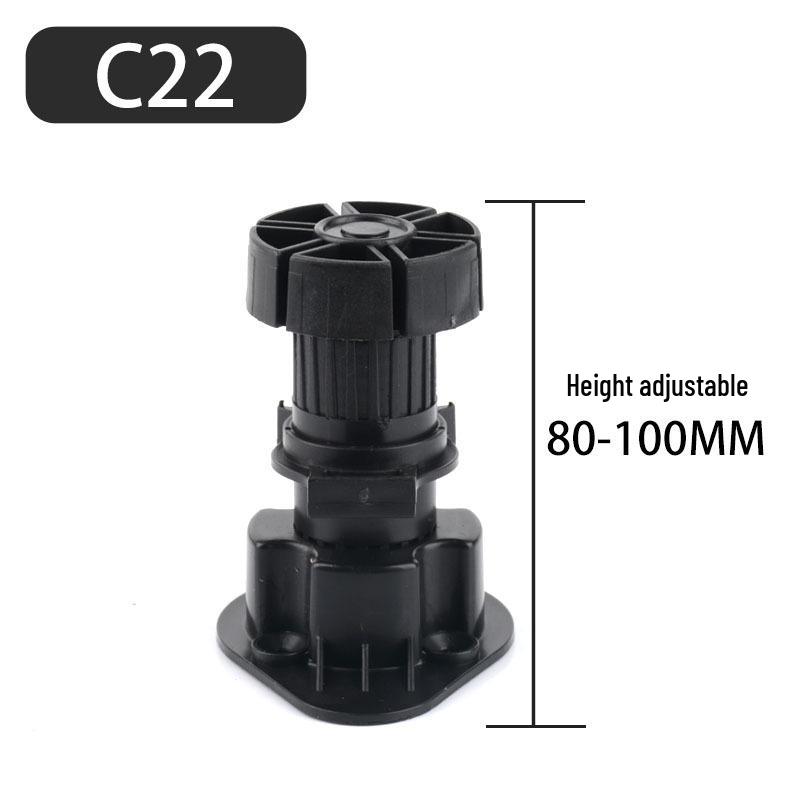ABS Adjustable Leveling Cabinet Feet - Thickened Plastic Legs for Kitchen and Cupboard Support