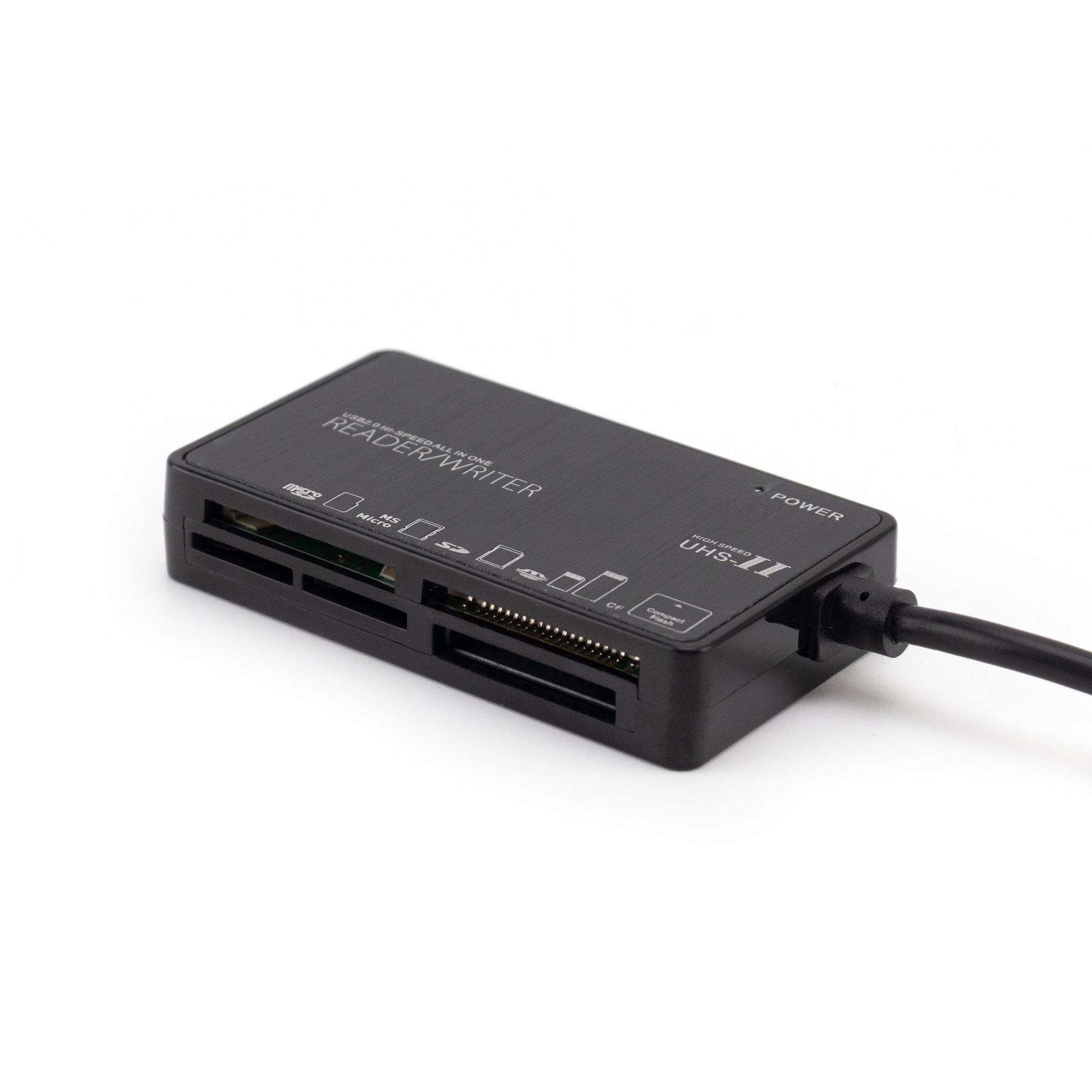 

Высокоскоростной USB и Type-C 6-в-1 кардридер: Совместимо с SD, TF, CF