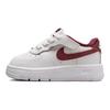 Nike Force 1 Low EasyOn TD White Team Red Baby Sneakers FN0236-105