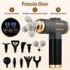 2026 New 11-IN-1 Electric Massage Gun 99 Level Powerful Fascia Gun High-Frequency Vibration Body Massage Gun Arms Leg Muscle Masajeador