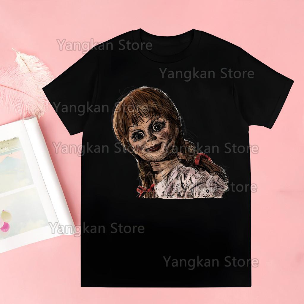 Annabelle Tops Summer Tops Graphic Tees Women Tshirt Clothes Girl T Shirt Drop Shipping