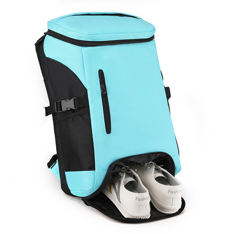 Zaino da calcio a grande capacità per studenti delle scuole elementari, impermeabile indipendente, resistente all'usura, traspirante, zaino da basket, personalizzabile con stampe