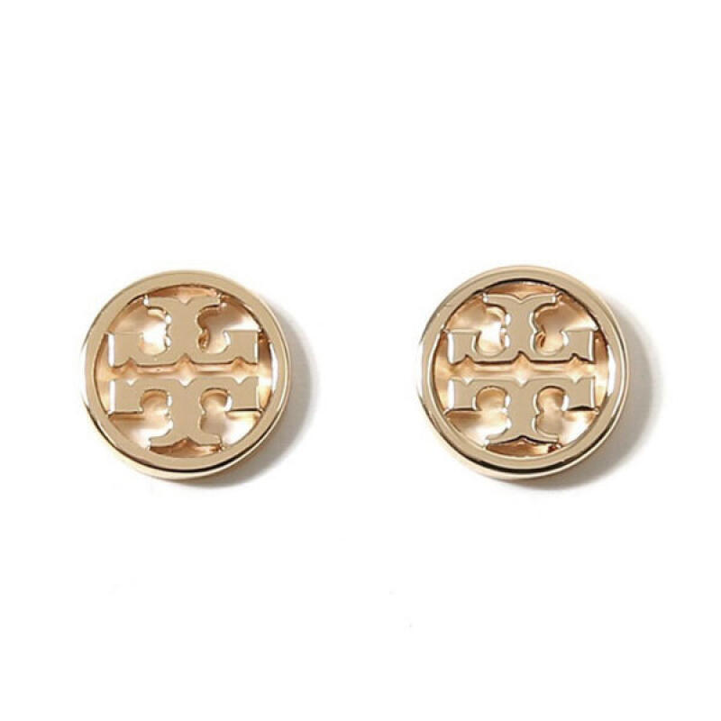 

Tory Burch Miller Logo Earrings 26222-720 26222-720