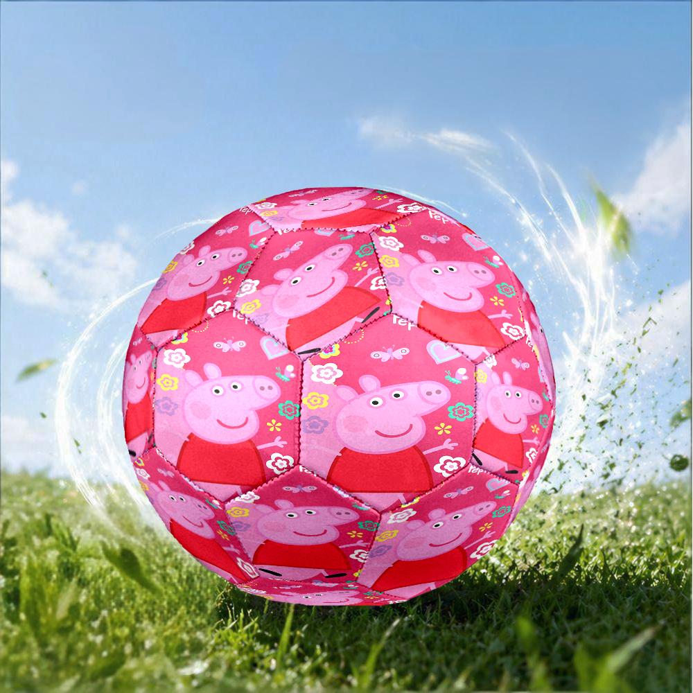 Dance Party With Peppa Size 5 Soccer Ball,Indoor/Outdoor Suitable for Training Matches Tournaments Practice Games Perfect Gift for Fan