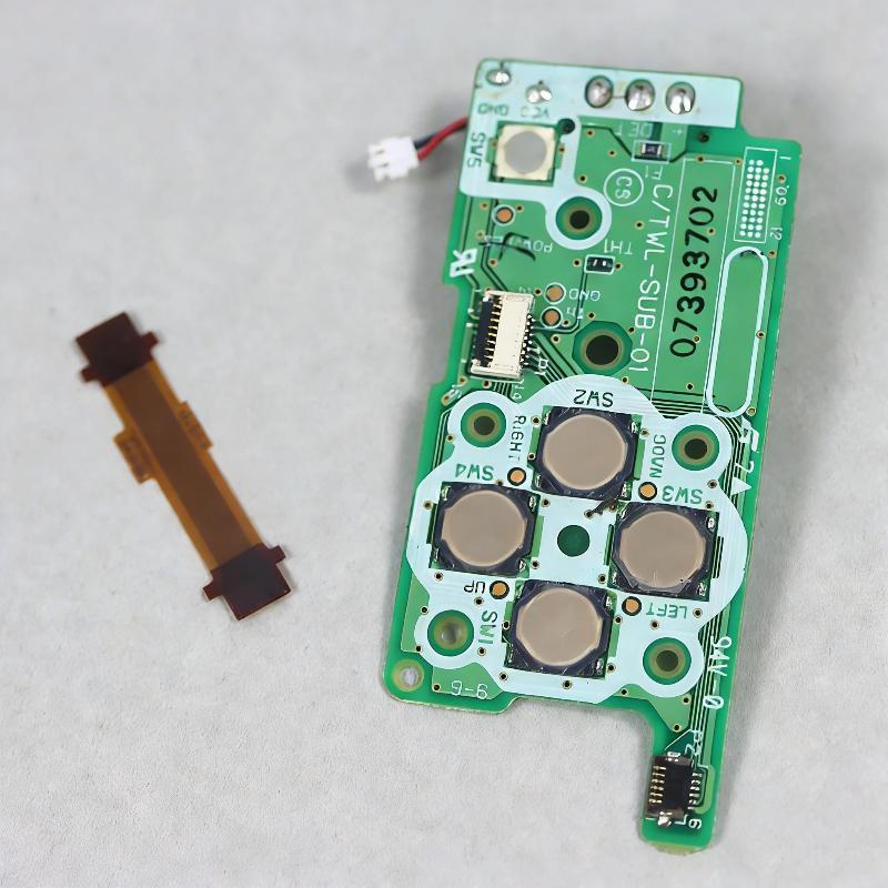 1 Set Für Nintend Dsi Spielkonsole Reparaturzubehör Abxy Tastenplatine Mit Kabel Für Ndsi Ein Aus Netzschalter Platine