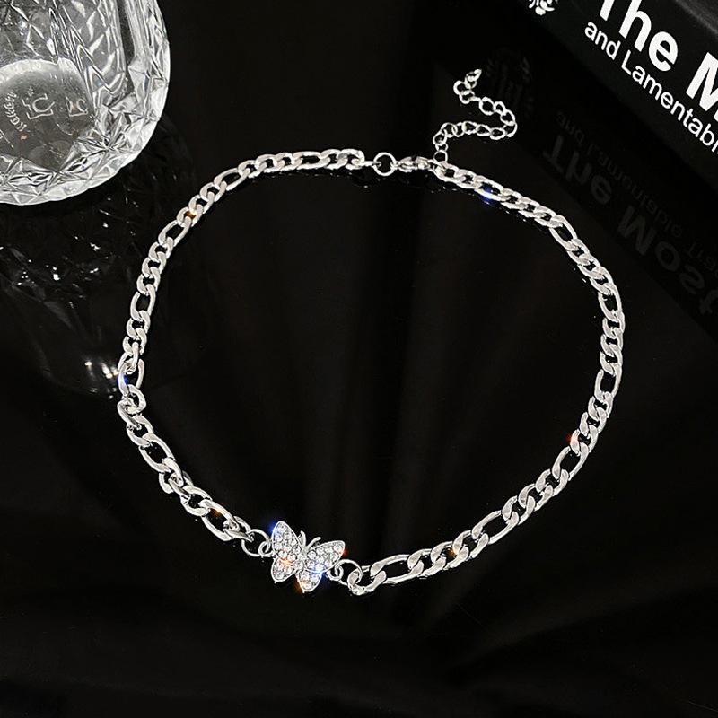 Butterfuly LLguz Pendant Necklaces,Necklace Long Clavicle Chain Jewelry Sweater Accessory for Women Girlfriend Butterfuly LLguz Pendant Necklaces,Necklace Long Clavicle Chain Jewelry Sweater Accessory for Women Girlfriend
