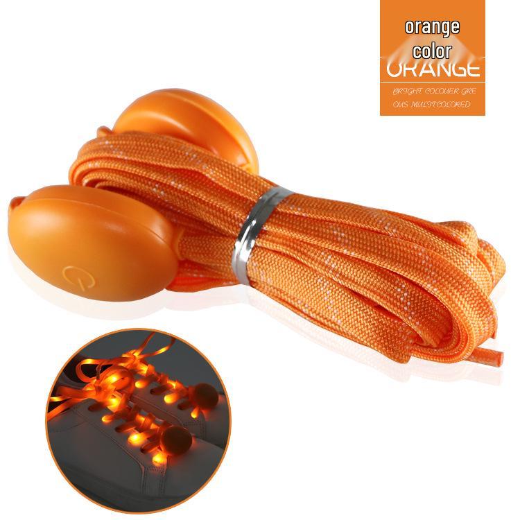 Yadai LED Colorful Luminous Shoelaces - Multicolor Nylon Braided Party Prop
