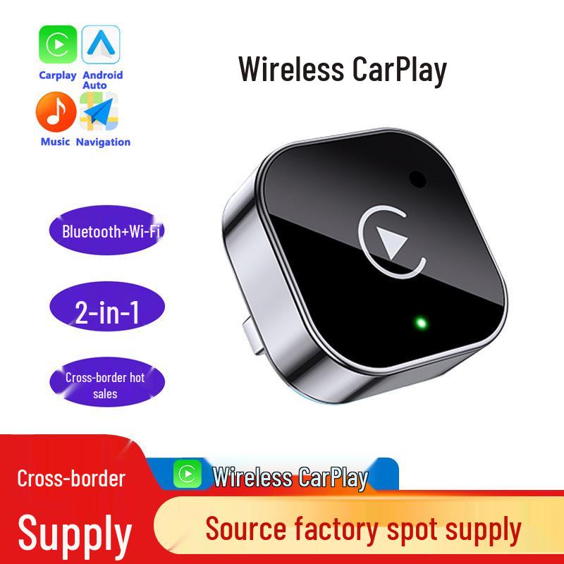 Wireless CarPlay Box Adapter: Seamless Android & iPhone Compatibility, No Delay