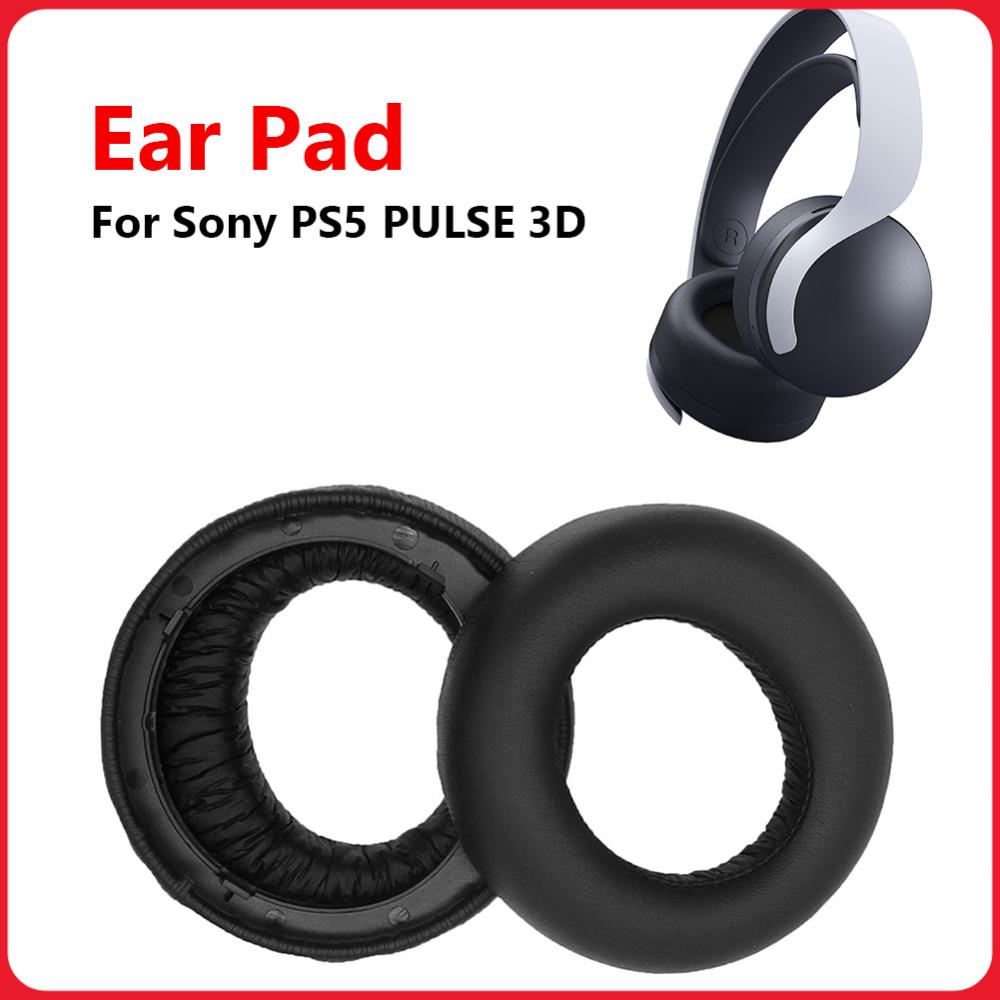 1 Pair Ear Pads Soft Ear Pads Cushions Comfortable Ear Cushions Cover Earmuff for Sony Playstation 5 Pulse 3D Wireless Headset