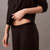 Calvin Klein Soft Stretch Straight Leg Casual Lounge Pants Women bottoms Space-Black QS7285