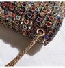 Women's Rhinestone Banquet Cheongsam Handbag - Crossbody, Shoulder, or Hand-Carry Options Available