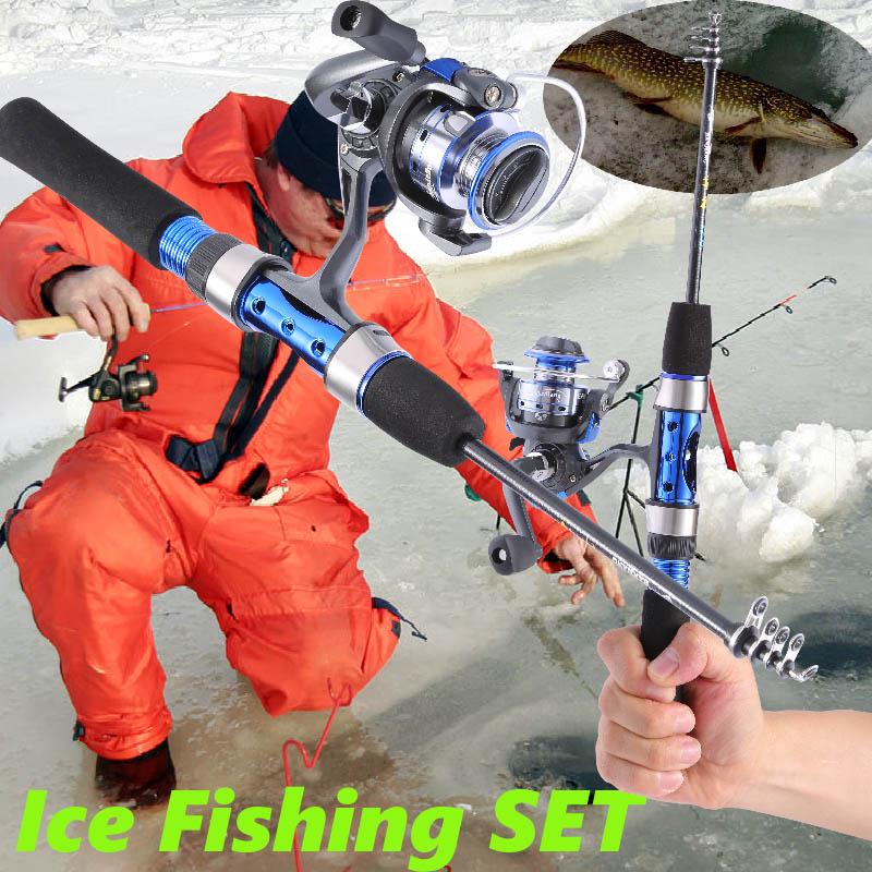Buy Winter Fishing Rods Ice Fishing Rods Fishing Reels Combo Pole Lures
